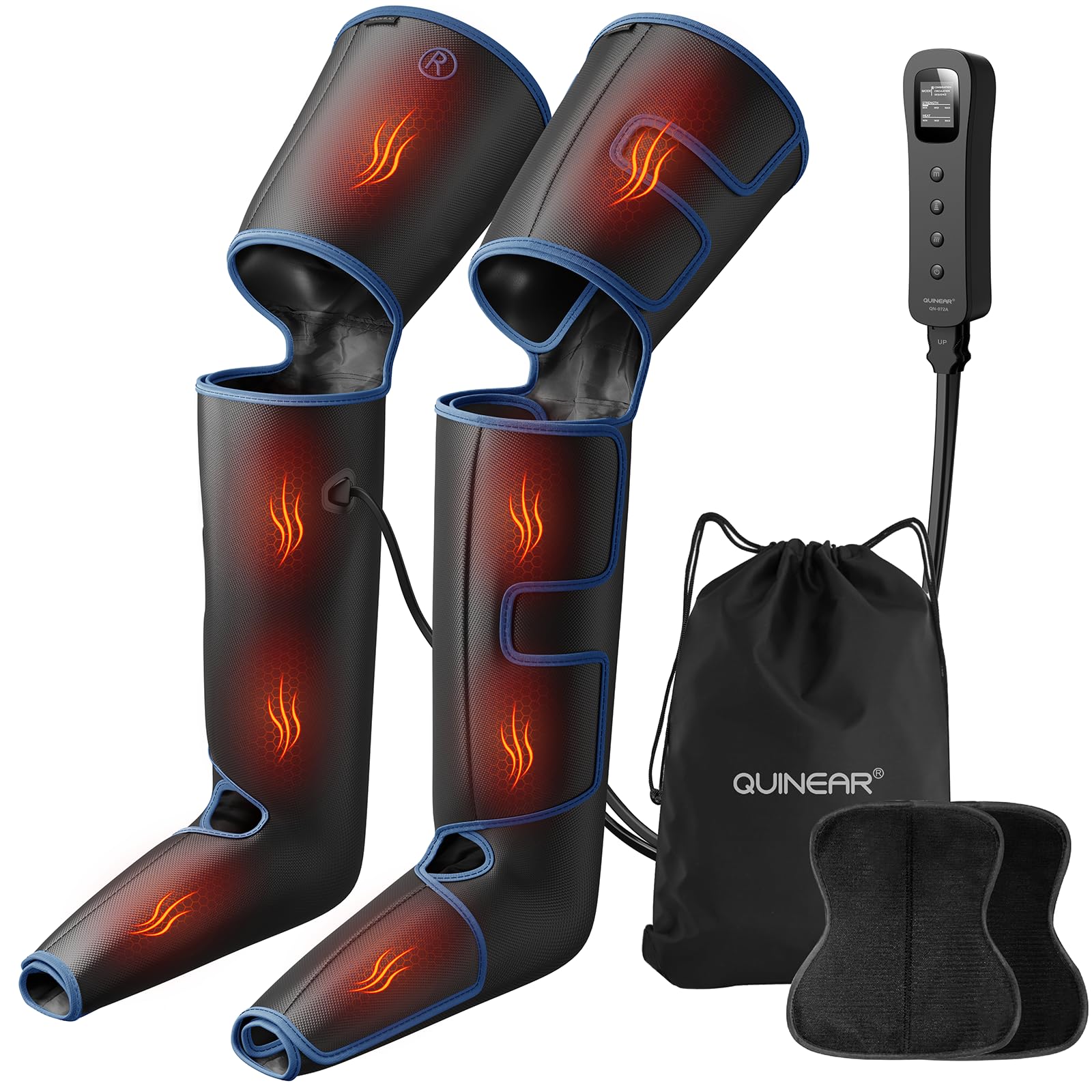 Leg Compression Massager — Heated Circulation & Relief
