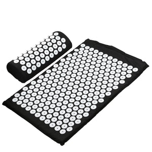Acupressure Mat & Pillow Set — Back & Neck Pain Relief