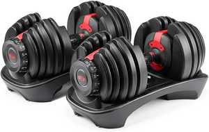 Adjustable Dumbbell Set — Space-Saving Home Gym