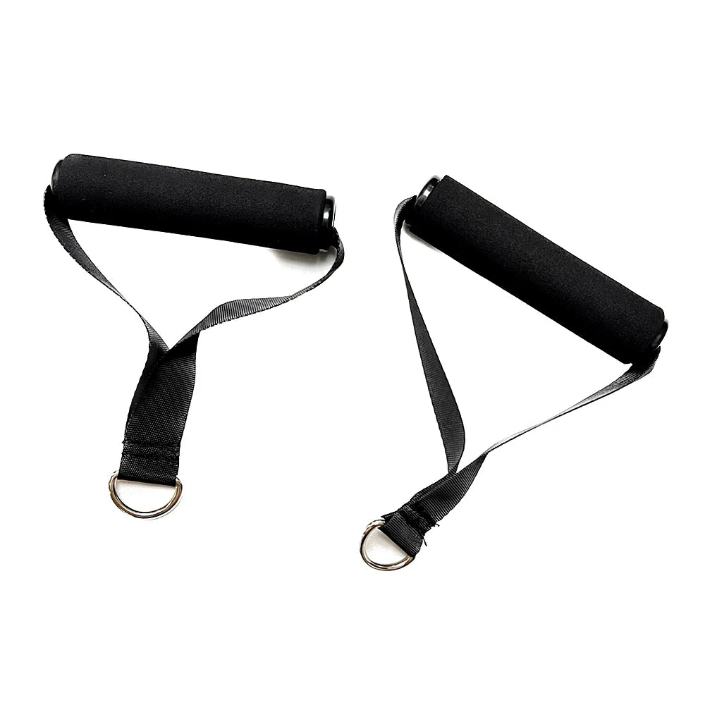 Exercise Handles, Replacement Cable Machine Attachments for Home Gym Equipment, Pulley System, Pilates, Resistance Bands, Strength Trainer, Heavy Duty Working Out Handles