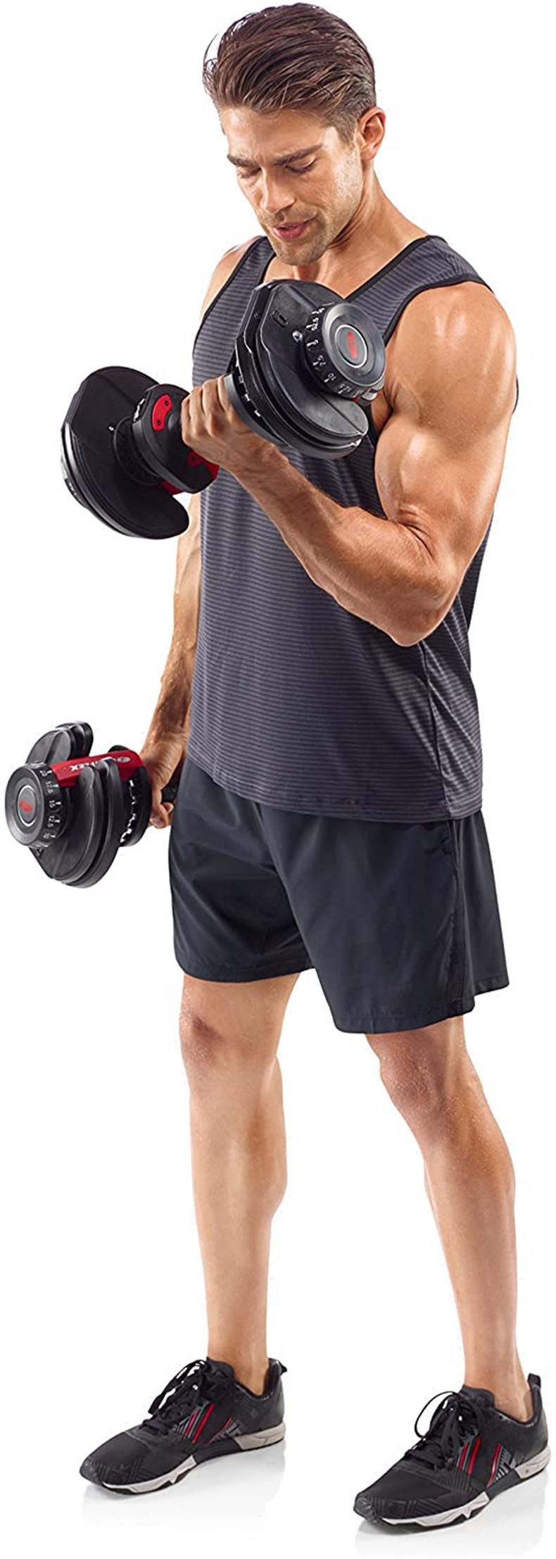 Adjustable Dumbbell Set — Space-Saving Home Gym