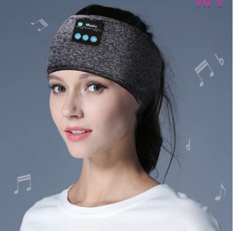 Wireless Bluetooth Sports Headband — Sleep & Workout Audio