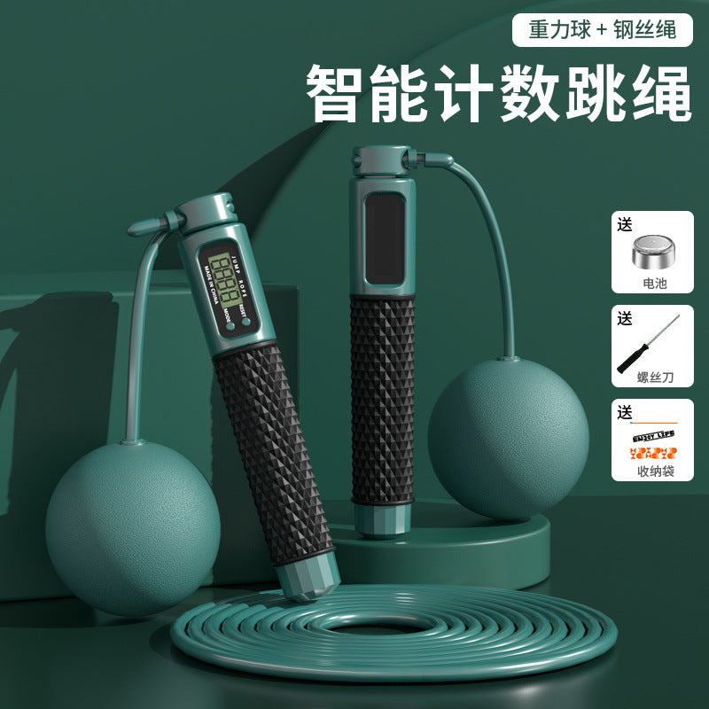 Smart Wireless Jump Rope — Digital Rep Counter