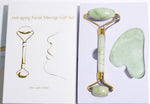 Jade Roller & Gua Sha Set — Facial Sculpting Gift Box