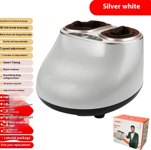 Shiatsu Foot Massager — Heat, Kneading & Air Pressure