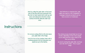 Jade Roller & Gua Sha Set — Facial Sculpting Gift Box