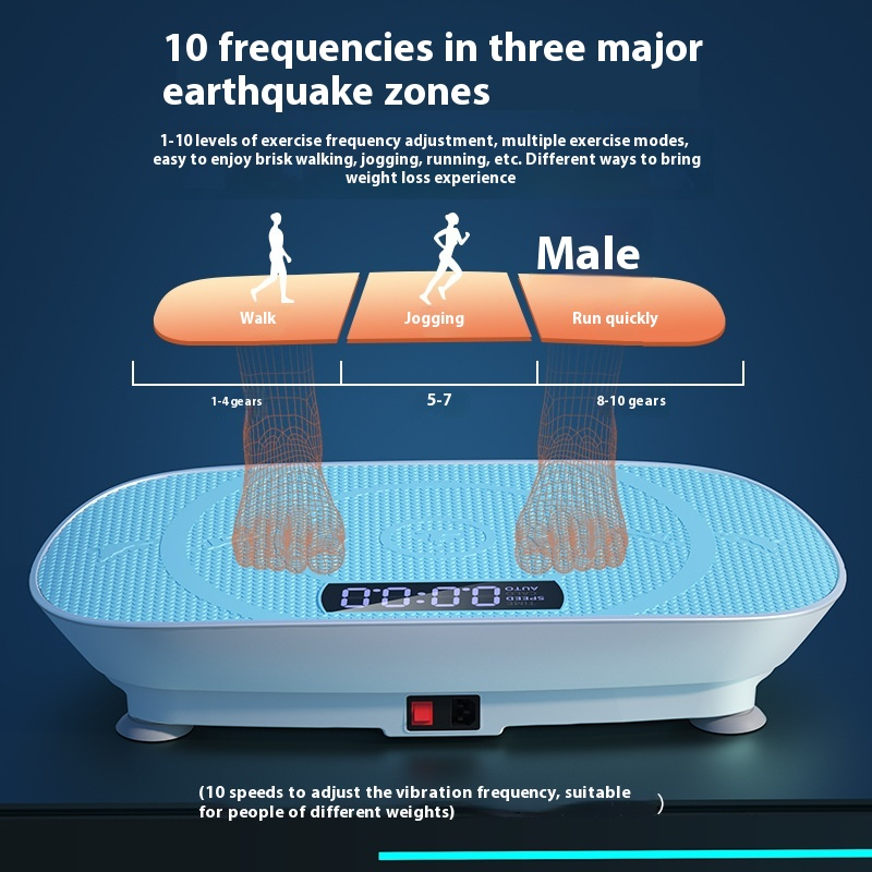 Smart Vibration Plate — Whole-Body Fitness Trainer