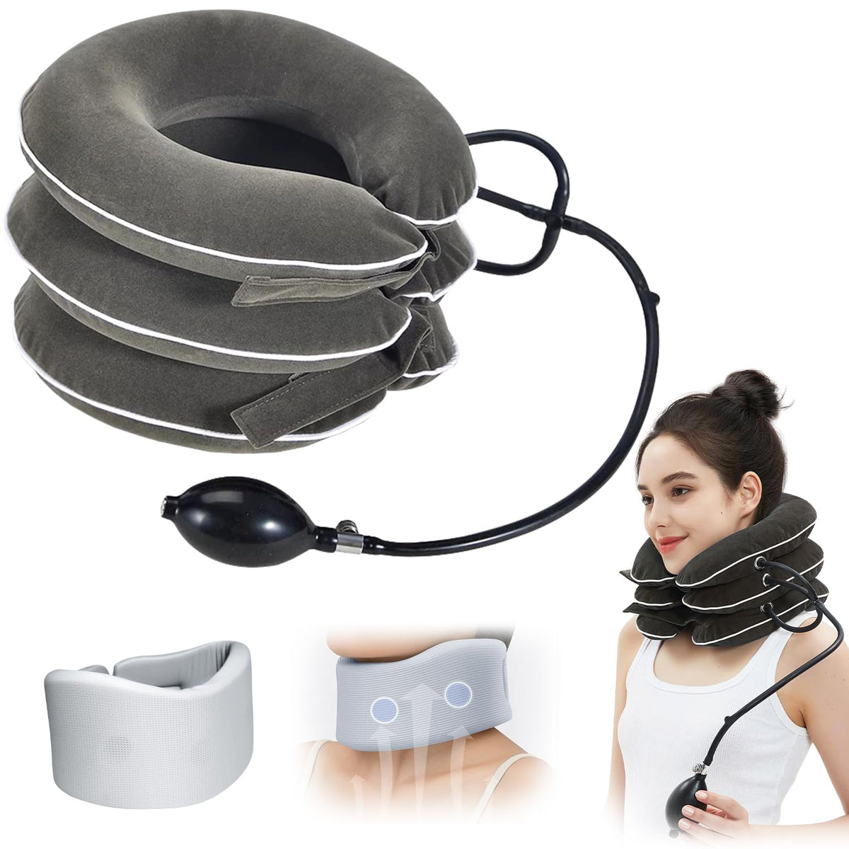 CerviFlex Inflatable Neck Traction 2-Pack