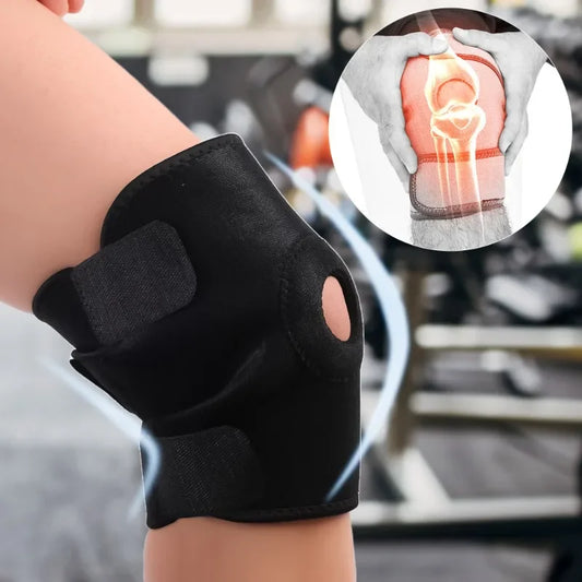 1Pc New Upgraded Professional Knee Brace for Pain Relief,Adjustable Knee Support with Patella Pad & Side Stabilizers, Compression Knee Sleeve for Meniscus Tear, ACL, Joint Pain, Runner, Workout-Men & Women (S/M)