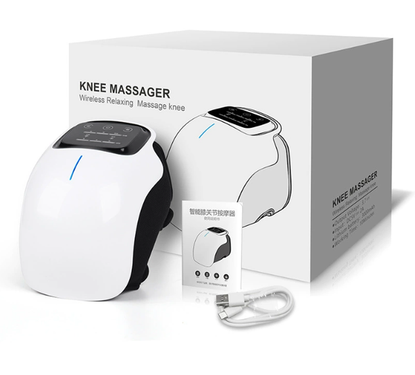 Infrared Heat & Vibration Knee Massager — Cordless Joint Relief