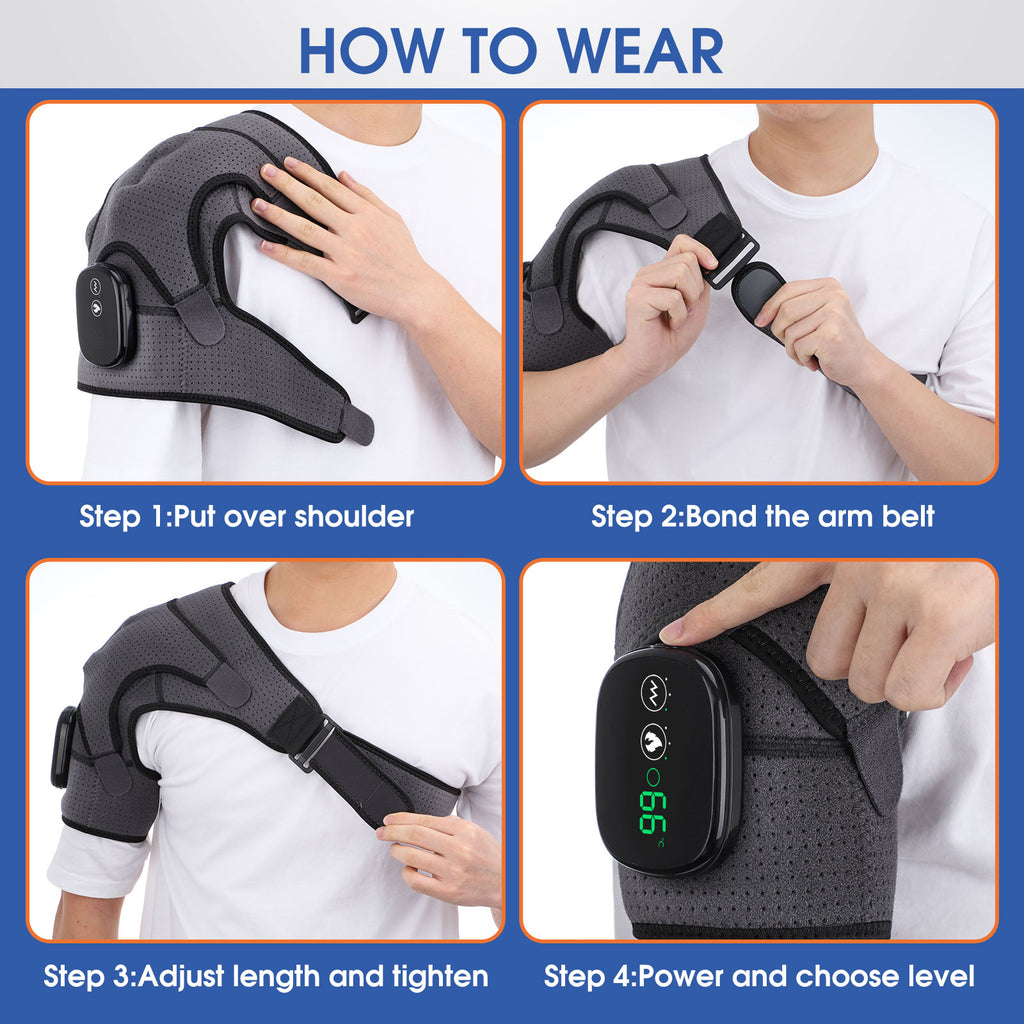 ThermaVibe Heating Shoulder Massager