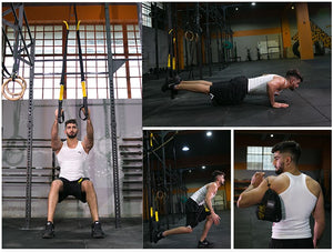 Suspension Trainer Straps — Full-Body Bodyweight Gym