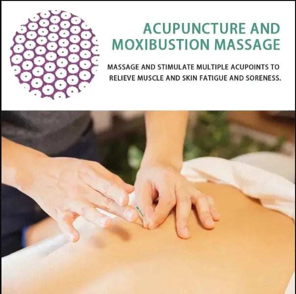 AcuRelief Acupressure Mat & Pillow Set