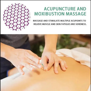 Acupressure Mat & Pillow Set — Back & Neck Pain Relief