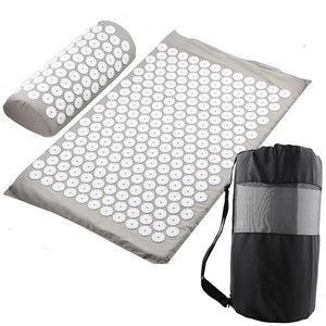 Acupressure Mat & Pillow Set — Back & Neck Pain Relief