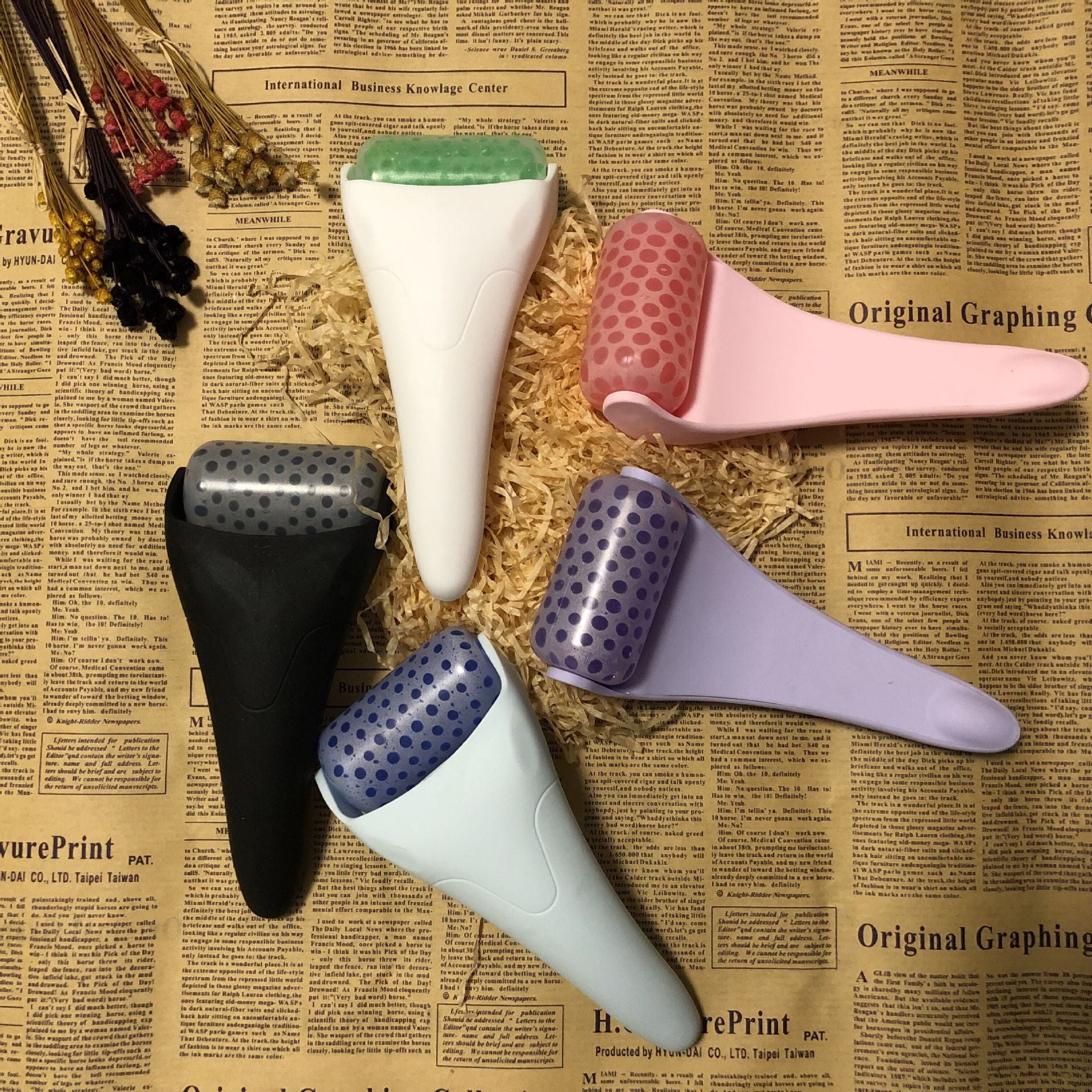 Ice Roller for Face — Cooling Massage & De-Puff Tool