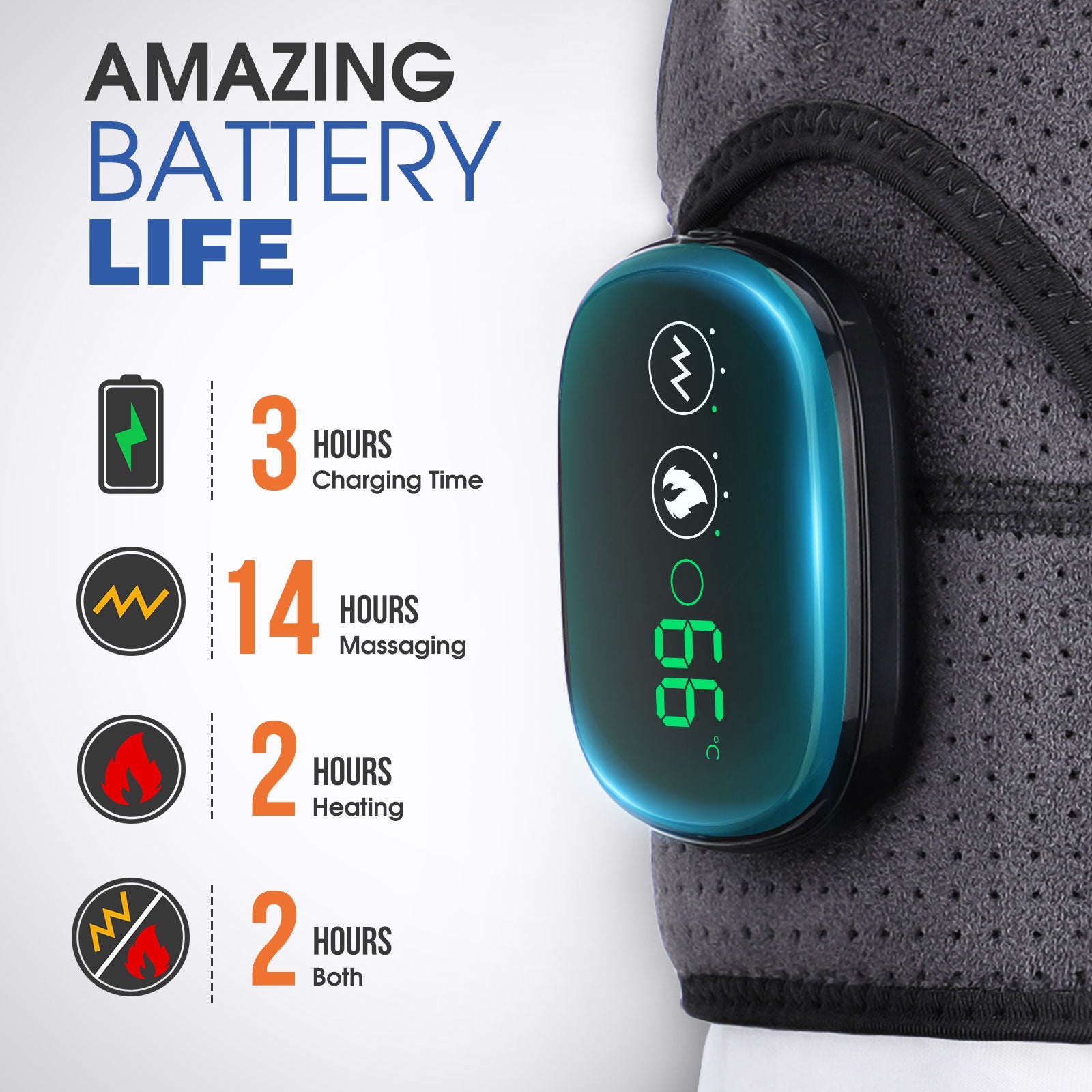 ThermaVibe Heating Shoulder Massager