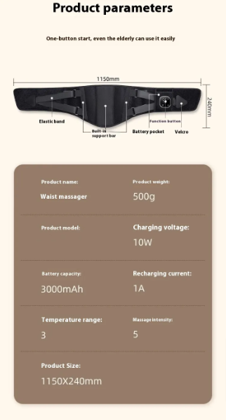 Graphene Self-Heating Knee Brace — Warming Support