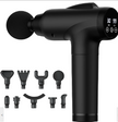 Handheld Deep Tissue Massage Gun with 9 Attachments