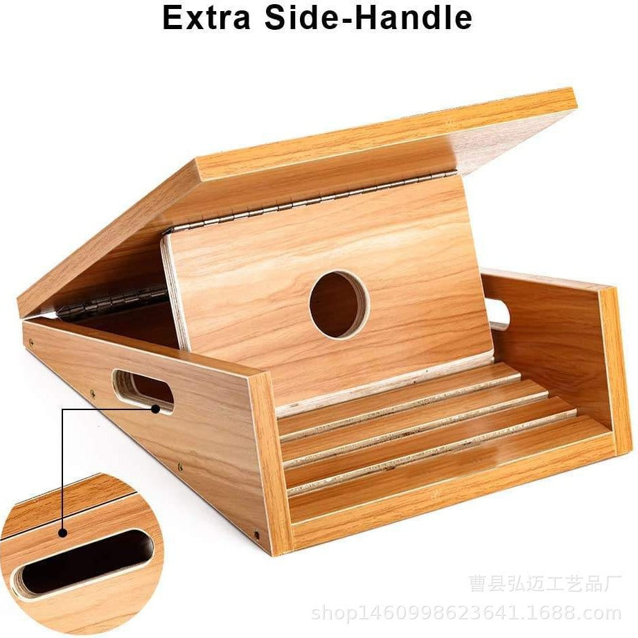 Wooden Balance Board — Fitness & Stretching Trainer
