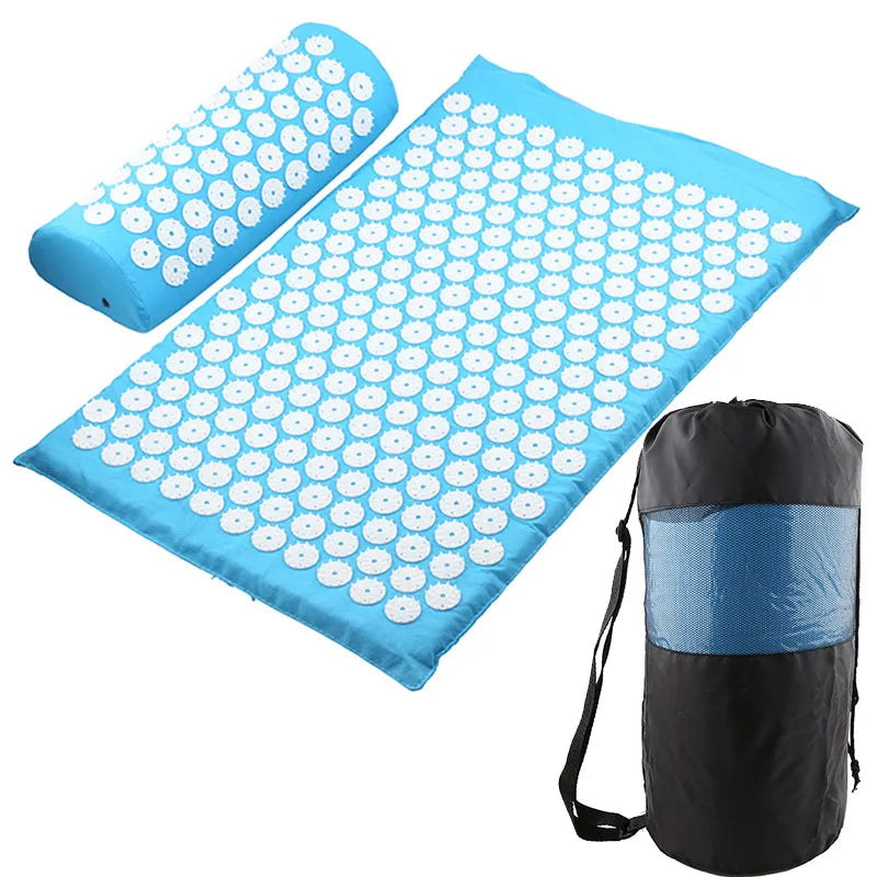 AcuRelief Acupressure Mat & Pillow Set