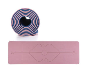 Non-Slip TPE Yoga Mat — Eco-Friendly & Cushioned