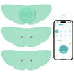 Wireless Tens Unit Muscle Stimulator for Pain Relief 26 Mode 25 Intensity APP Controlled Bluetooth Wireless TENS & EMS Muscle Stimulator - Used to relieve pain in all parts of the body (Green)
