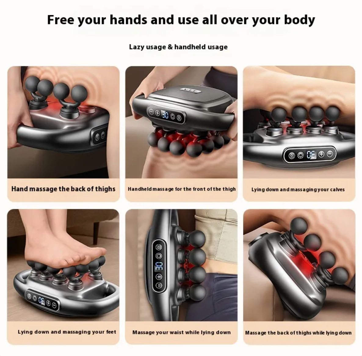 Multi-Mode Deep Tissue Massage Gun