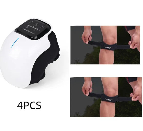 Infrared Heat & Vibration Knee Massager — Cordless Joint Relief