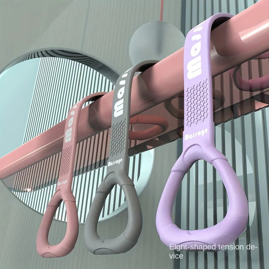 Figure 8 Fitness Resistance Band, Elastic Bands for Working Out,Arm,Back Training Elastic Ropes, Exercise Equipment for Yoga, Pilates,Physical Therapy,Stretching