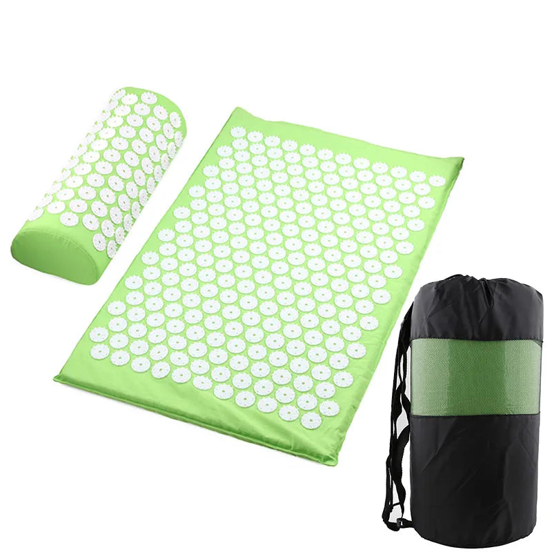 AcuRelief Acupressure Mat & Pillow Set
