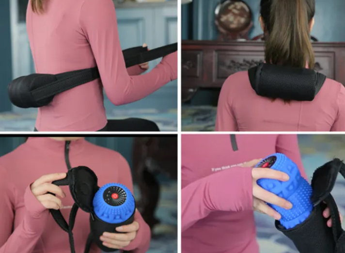 Electric Vibrating Foam Roller — Deep Tissue Recovery