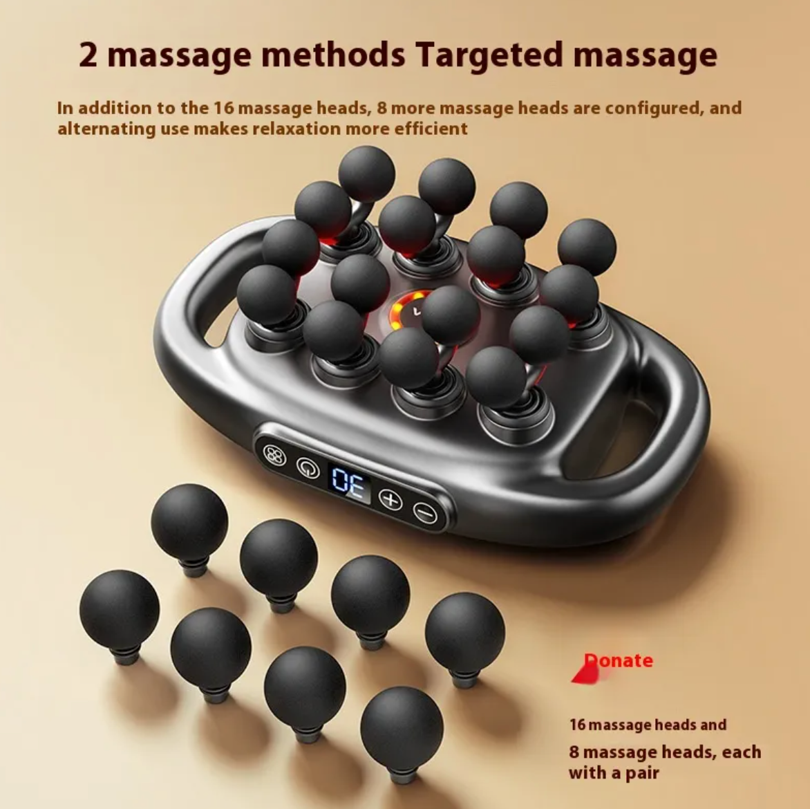 Multi-Mode Deep Tissue Massage Gun