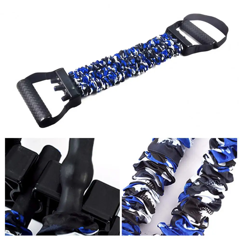 2025 New 3-Hole Resistance Stretcher,Adjustable 3-Way Resistance Band,Chest Expander Stretch Bands with Handles,Full Body Stretching & Strength Training