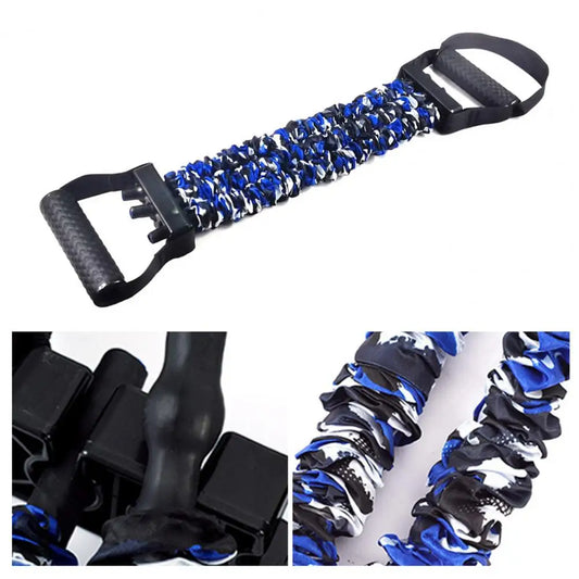 2025 New 3-Hole Resistance Stretcher,Adjustable 3-Way Resistance Band,Chest Expander Stretch Bands with Handles,Full Body Stretching & Strength Training