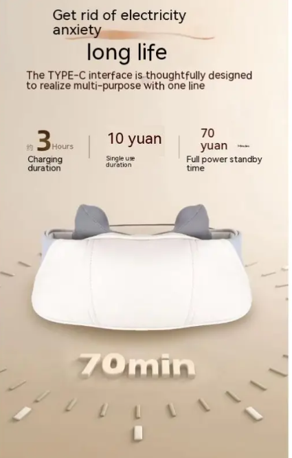Cordless Neck & Shoulder Shiatsu Massager with Heat