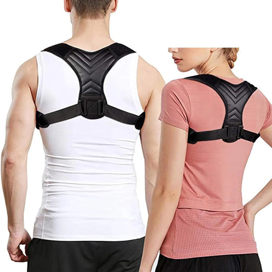 Posture Corrector Adjustable Breathable Back Brace for Women and Men, Support Belt Straightener Improve Hunchback and Relief for Upper Lower Back, Lumbar, Neck, Shoulder Pain