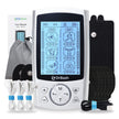 DrBash TENS & PMS Dual Channel Unit Machine | TENS Unit Muscle Stimulator with 10 Pads | Muscle Stimulator for Pain Relief Therapy with 24 Modes | Electrodes Muscle Stimulator for Physical Therapy