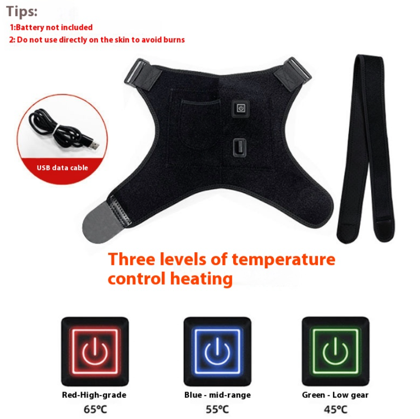 HeatPad USB Electric Shoulder Pad