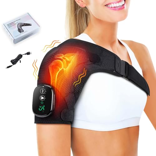 Heated Shoulder Brace — 3-in-1 Massage & Pain Relief