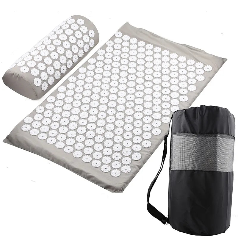 AcuRelief Acupressure Mat & Pillow Set