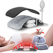 Back Stretcher for Lower Back Pain Relief Upgraded Lumbar Back Cracker Back Popper with Adjustable Air Cushion Magnetic & Pad Lower Back Massager for Herniated Disc Relief Spine Decompression