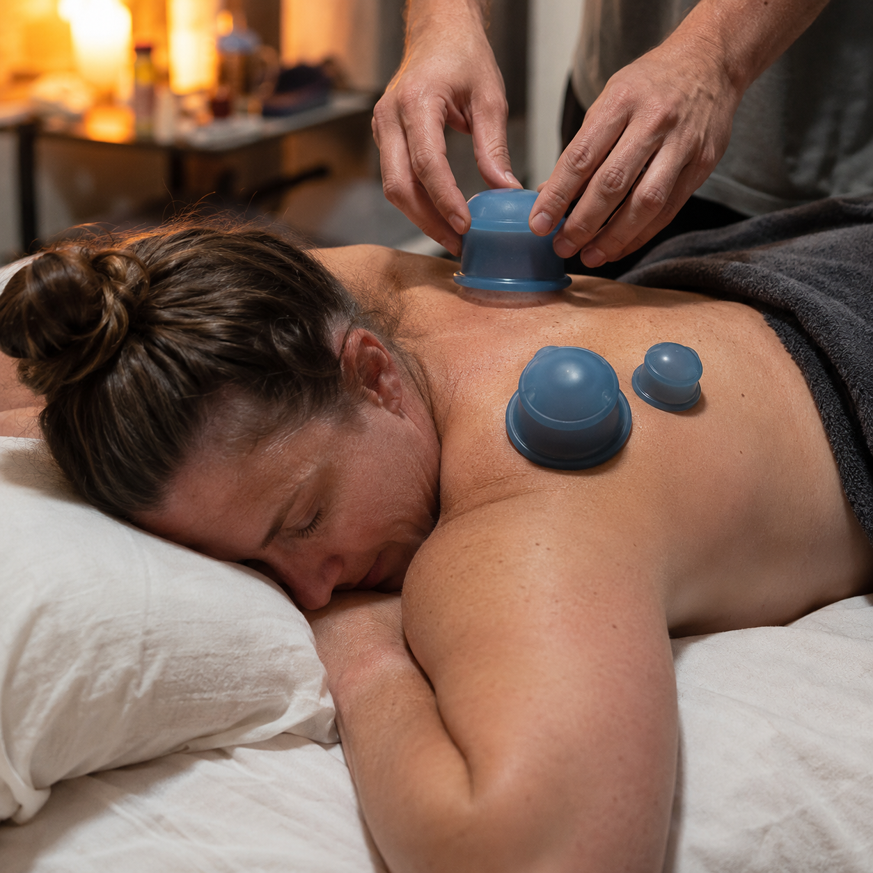 Silicone Cupping Therapy Set — Vacuum Massage Cups