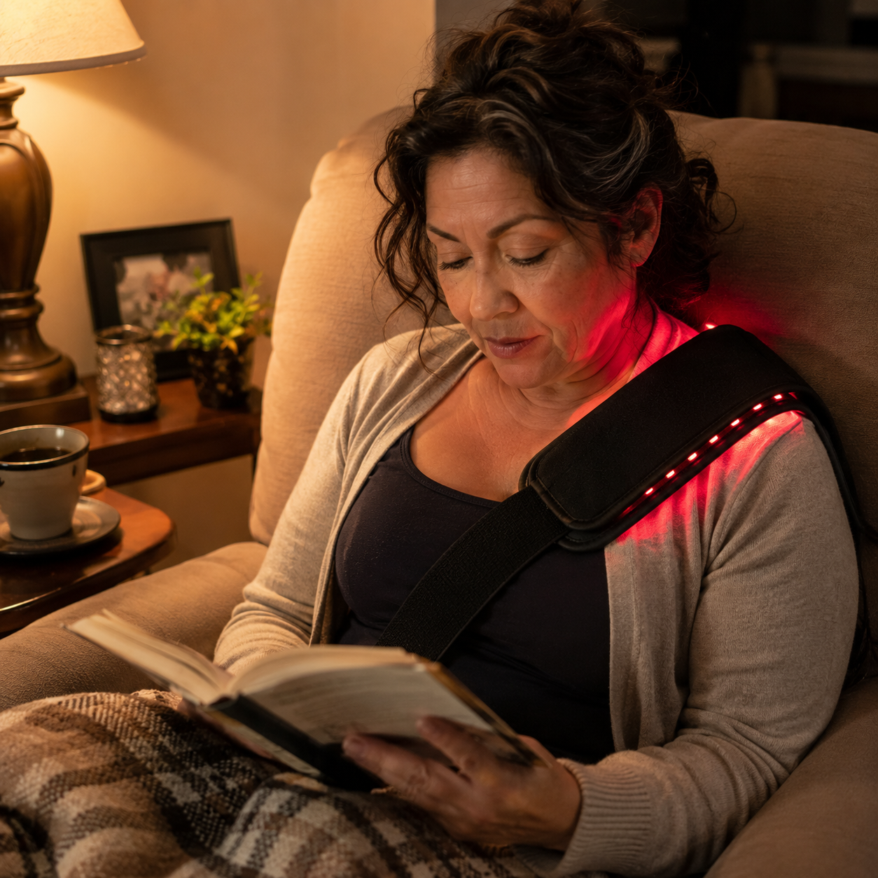 Red Light Therapy Belt — Infrared Pain Relief Wrap