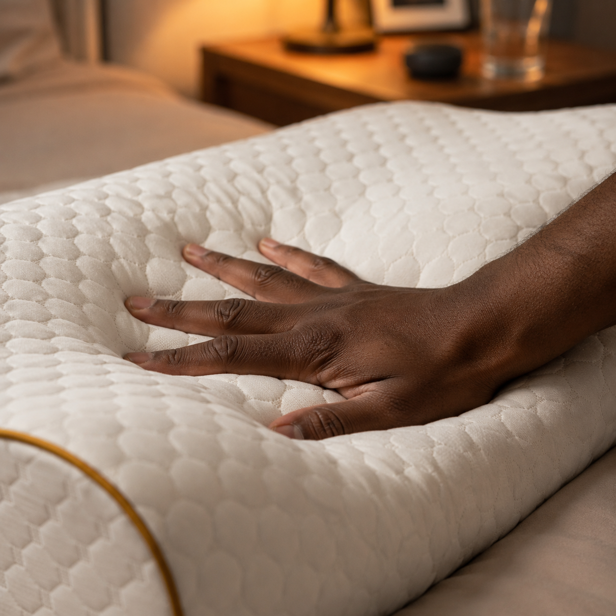 Cervical Memory Foam Pillow — Neck & Back Support