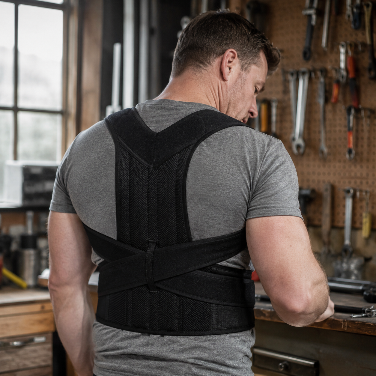 Posture Corrector Back Brace — Shoulder & Spine Support