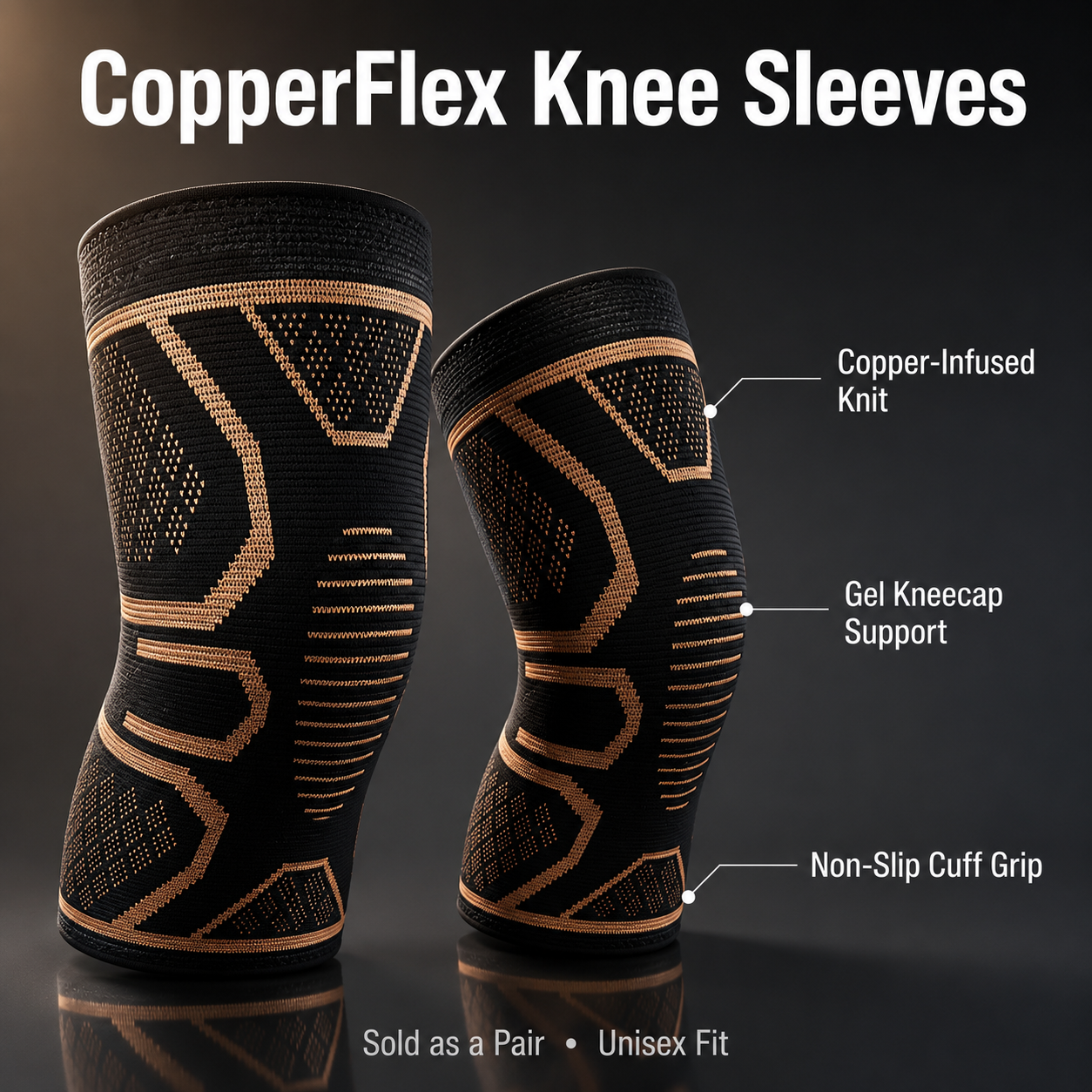 CopperFlex Knee Sleeves