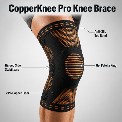 CopperKnee Pro Knee Brace