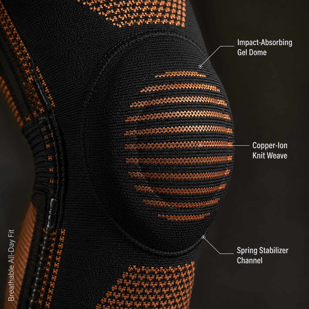 CopperKnee Pro Knee Brace