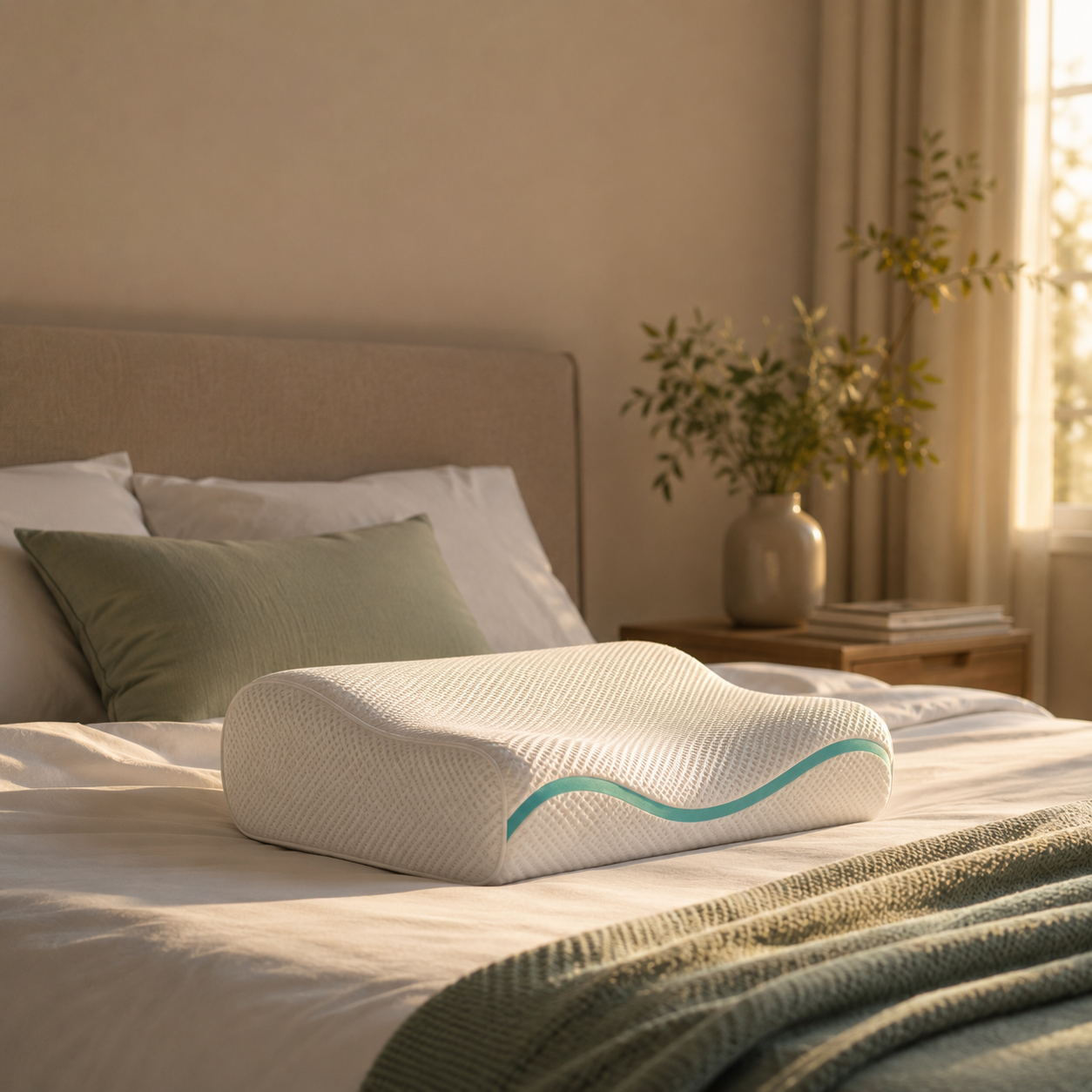 CervAlign Memory Foam Neck Pillow